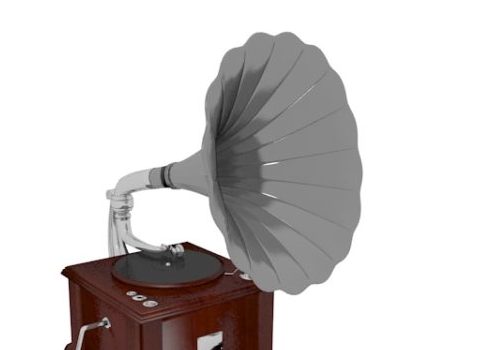 Vintage Classical Phonograph