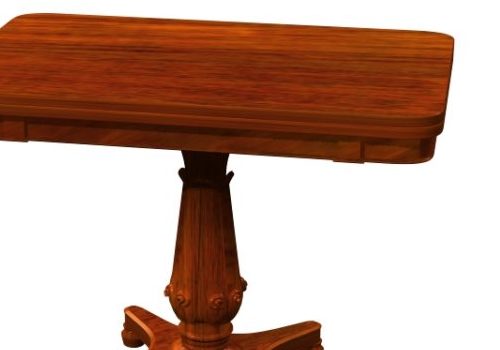 Rosewood Card Table