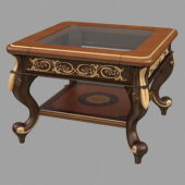 Classical Wood Square Coffee Table | Furniture