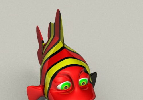 Cartoon Clown Fish Nemo