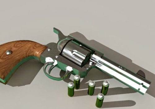 Colt 45 Revolver Gun