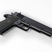 Weapon Colt M1911a1 Pistol Gun