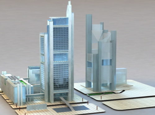 Commercial City Complexes Building