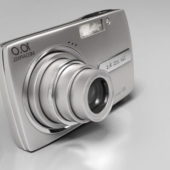 Silver Compact Digital Camera