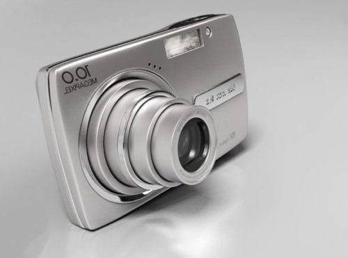 Silver Compact Digital Camera
