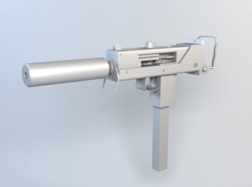 Weapon Compact Submachine Gun