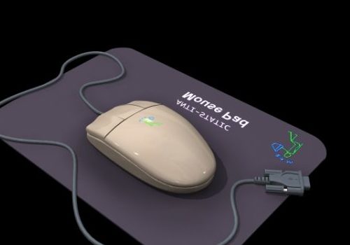Vintage Computer Mouse