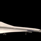 Concorde Supersonic Airliner Aircraft