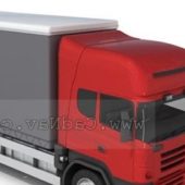 Red Container Trucks | Vehicles