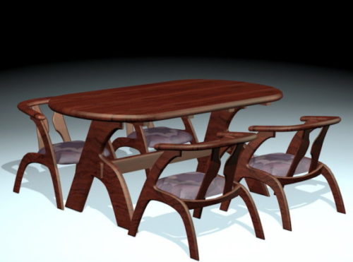 Wooden Dining Room Table Chair
