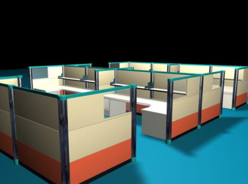 Contemporary Furniture Office Cubicles