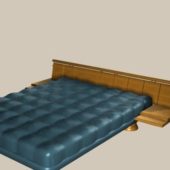Contemporary Furniture Design Wood Platform Bed