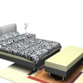 Furniture Contemporary Style Bedroom Set