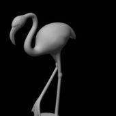 Crane Bird Figurine