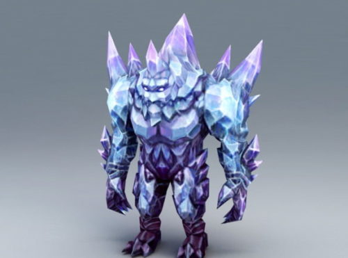 Character Crystal Golem
