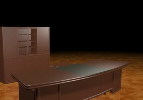 Curved Executive Desk Furniture