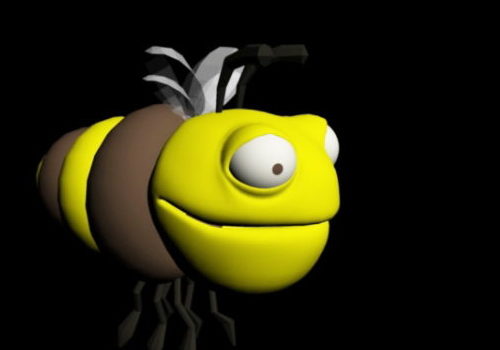 Cute Cartoon Bee Character