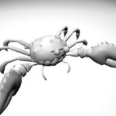 Animal Cartoon Crab