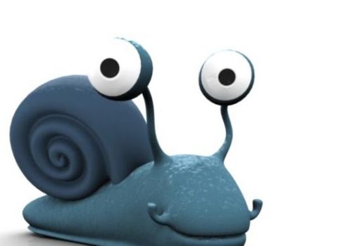 Cartoon Snail Cute Character