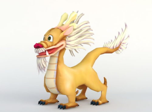 Cute Fantasy Chinese Dragon