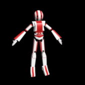 Cute Character Humanoid Robot