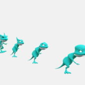 Cartoon Character Tyrannosaurus Rex