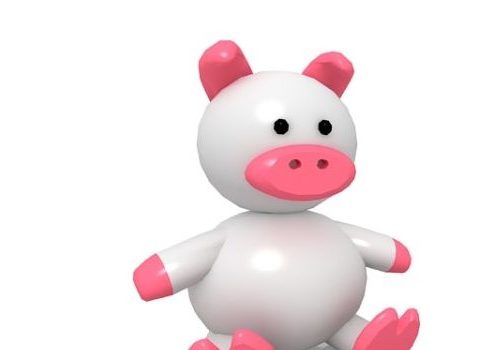 Cute Cartoon Toy Baby Pig Animals