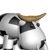 Kid Toy Cute Cartoon Cow | Animals