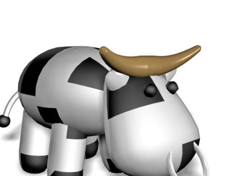 Kid Toy Cute Cartoon Cow | Animals
