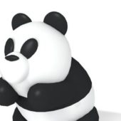 Cute Cartoon Panda Animals