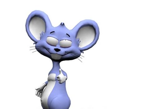 Mouse Cartoon With Big Ear | Animals