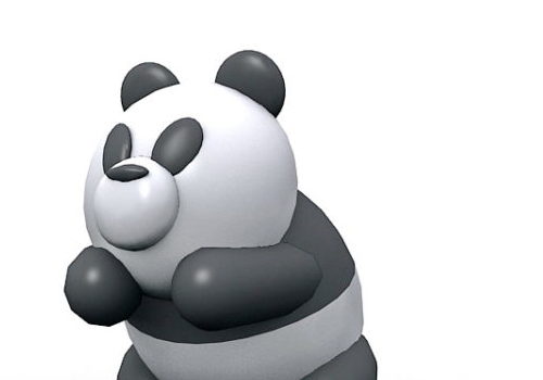 Cute Baby Panda Cartoon | Animals