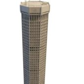 Cylinder Style Skyscraper Building