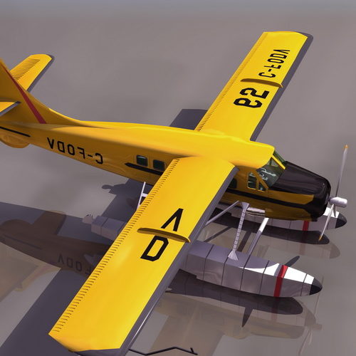 Dhc-3 Otter Vintage Transport Aircraft