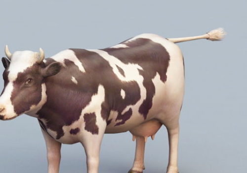 Realistic Dairy Cow Animals