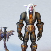 Character Dark Elf Male Warrior