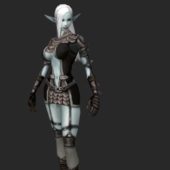 Dark Elf Female Game Character | Characters