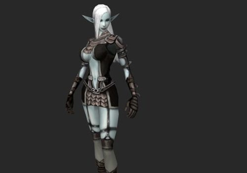 Dark Elf Female Game Character | Characters