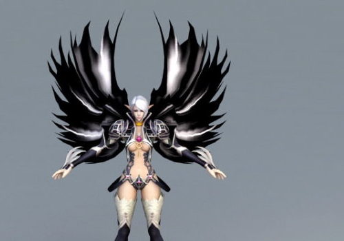 Gothic Angel Game Character