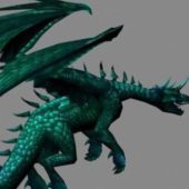 Dark Green Dragon | Animals