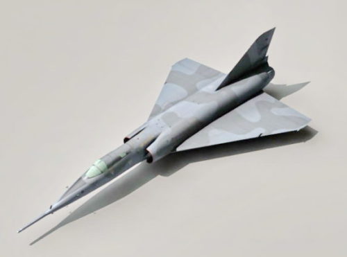 Military Dassault Mirage Bomber Aircraft