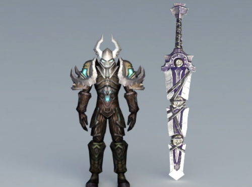 Death Knight Warrior Character