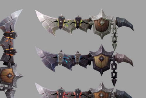 Deathwing Swords Weapon Collection