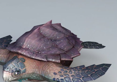 Deep Sea Turtle Animal
