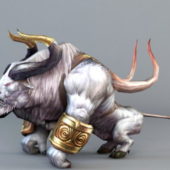 Fantasy Animal Bull Monster