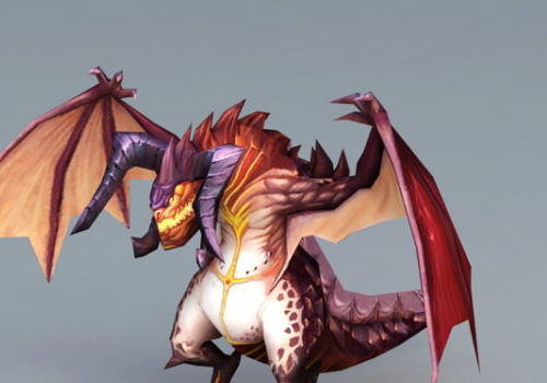 Character Demon Dragon