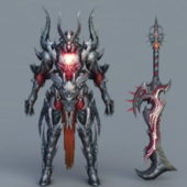 Demon Warrior Character