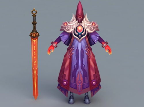Demon Sword Game Character