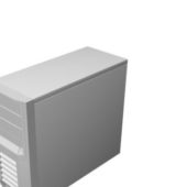 Desktop Computer Case White