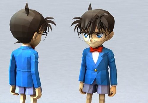 Anime Character Detective Conan
